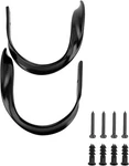 Sumnacon 2 Pcs Aluminum Alloy Curtain Holdbacks - Decorative Wall Black New. Price: $21.23.
