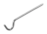 Kenney KN87011 Chrome Steel Silver Curtain Rod Support Hook 2 In. New. Price: $6.79.
