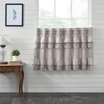 Farmhouse 36"X36" Tier Pair Creme Rod Pocket Kitchen Window Curtains Vhc Brands New. Price: $50.95.