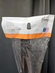 Kenney Decorative Rod Set Window Curtain Black 28-48" New. Price: $16.99.