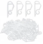 Kihanyoh Christmas Light Clips, White Gutter Hooks Outside String New. Price: $17.99.