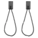 Blasthome Luxury Chain Tiebacks Premium Metal Wall Mounted Curtain Holdbacks 30 New. Price: $103.91.