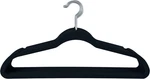 10 Super Slim Velvet Huggable Hangers In Black New. Price: $25.95.