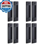 Wright Products Barn Door Handles Set - Matte Black Sliding Hardware New. Price: $55.18.