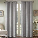 Comfort Space Grasscloth Blackout Window Panel Pair Grommet Top Energy 40X84 Gre. Price: $40.86.
