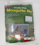 Coghlans ' Double Wide Mosquito Net 180 Fine Mesh -- 63" X 78" 59" New. Price: $15.50.