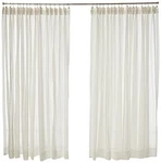 Stylemaster Splendor Pinch Pleated Drapes Pair, Of 72" By 84", Beige New. Price: $81.71.