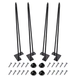 Msobaiw Hairpin Legs 28 Inch Set Of 4, Diy Metal Table Furniture Ideal F... New. Price: $54.96.