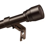 2 Pack Diameter Brown Curtain Rod Itself Is 30 To 144 Inch. Fits New. Price: $81.88.