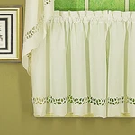 Today's Curtain Todays Hellina Tapework Tier 30 Ecru 60 X New. Price: $42.60.