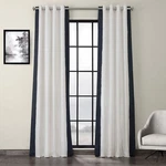 Hpd Half Price Drapes Grommet Printed Cotton Curtains For Living Room & Bedro... New. Price: $37.99.