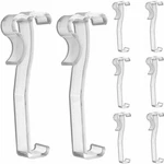 Cutelec Valance Clips 10PCS 2-1/2'' Window Blinds Hidden 2.5INCHX10, Clear New. Price: $11.88.