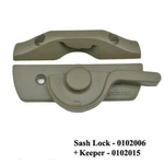 Andersen Windows Woodwright Sash - Lock & Keeper Kit Stone 0102006 / 0102015 Used. Price: $19.95.