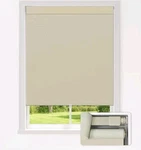 Lazblinds No Drill For Indoor Windows Blackout Roller Shades 31.5" X 72" New. Price: $59.99.