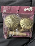 Vintage Decorator Curtain Holdbacks Premier By Newell. Price: $14.78.