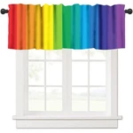 Yearn Jear Rainbow Stripe Window Valance Curtain,colourful Happiness ... New. Price: $26.39.