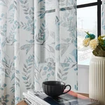 Ravorrato Living Room Curtains 108 Inches Length Semi Sheer Floral P... New. Price: $23.74.