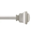 Mode Simplicity Collection 5/8" Diameter Curtain Rod Set With Square ... New. Price: $32.85.