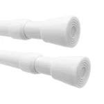 Caserry Shower Curtain Rods Pack Of 2 53-98 Inches Rust-resistance Adjustable... New. Price: $40.11.