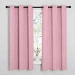 Blackout Curtains 42 X 63 Thermal Insulated Grommet Top Pair Nicetown Room New. Price: $51.99.