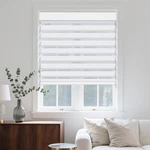 Grandekor Cordless Zebra Blinds For Windows Dual Layer Day Night Light New. Price: $127.00.