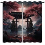 Lhroomjk Japanese Cherry Blossom Blackout Curtains For Boys Girl Bedroom Home... New. Price: $100.48.