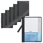 Simproffice 36 Pack Swing Clip Report Covers, Black Presentation New. Price: $59.80.