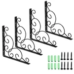 Winomo Iron Shelf Brackets 7.87 Inch, Decorative Wall Mounting For S... New. Price: $31.00.