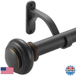 72-144 Inches Curtain Rods For Window Vimayta Diameter Drapery Resin New. Price: $77.74.