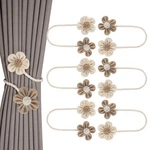 6 Pack Flower Curtain Tiebacks Holdbacks, No Drill Boho Ties ... New. Price: $38.23.