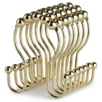 Goowin Shower Curtain Hooks, 12 Pcs Rings, Stainless Steel Gol... New. Price: $17.31.