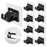 Curtain Rod Brackets No Drilling, 8 Pcs Self Adhesive Holder Hook... New. Price: $17.21.