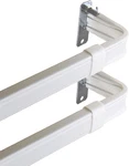 Lockseam 2" Clearance Curtain Rod 48-84 Inch (set Of 2) New. Price: $72.99.