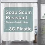 Amazerbath 78 Inch White Shower Curtain, 72 X Plastic, Heavy Duty, Waterpr... New. Price: $23.81.