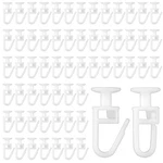 Jjunw 100 Pcs Curtain Track Hooks, Gliders With Mm ... New. Price: $11.38.
