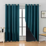 Anytime 100% Blackout Curtain 2 Panels Set,thermal Insulated Window Drapes Fo... New. Price: $65.28.