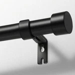 Zeerobee Curtain Rods For Windows 32 To 48, Black Rod, Adjustable 1 I... New. Price: $32.99.