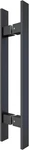 Barnsmith 18" Door Push Pull Handle,heavy Duty GRADE-304 Inch, Black New. Price: $83.99.