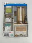 Simplicity 1176 Window Treatments Curtains Shades Valances One Size Os Home New. Price: $10.49.