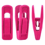 Trgowaul Hot Pink Velvet Hangers Clips, Pants 20 Pcs, New. Price: $22.31.