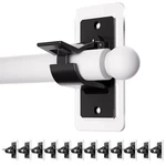 Antimbee 12-PACK Self Adhesive Rod Brackets, No Drill Needed Pack, Black New. Price: $53.40.