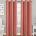 Turquoize Coral Window Treatment Blackout Curtains Thermal Insulated Room New. Price: $39.69.