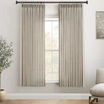 Olepangi Linen Pinch Pleated Curtains 72 Length Panels For Living Room Be New. Price: $71.48.