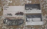 Ikea Betydlig Curtain Rod Bracket 2-PACK 102.198.90 Black W/ Syrlig Rings Open. Price: $22.49.