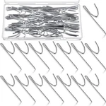 50 Pieces Metal Drapery Pins Curtain Hooks Long 7 Cm By 1. 8 Bulk Silver S... New. Price: $14.23.