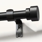 Lootkell Modern Black Curtain Rods For Windows 16 To 28 Inches Adjustable Len... New. Price: $27.69.