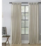 Archaeo Washed 100% Cotton Twist Tab Curtain, 52" X 95 -2 Panels New. Price: $29.99.