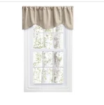 Ricardo Grand Pointe Elegant Dotted Rod Pocket M-shaped Curtain Valance New. Price: $19.99.