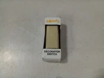 Somfy Decorator Switch, Quiet Single Pole Grounding 5685-2I Ivory New. Price: $20.99.
