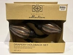 Set Of 2 Bed Bath Beyond Eclectic Collection Drapery Holdbacks New. Price: $16.50.